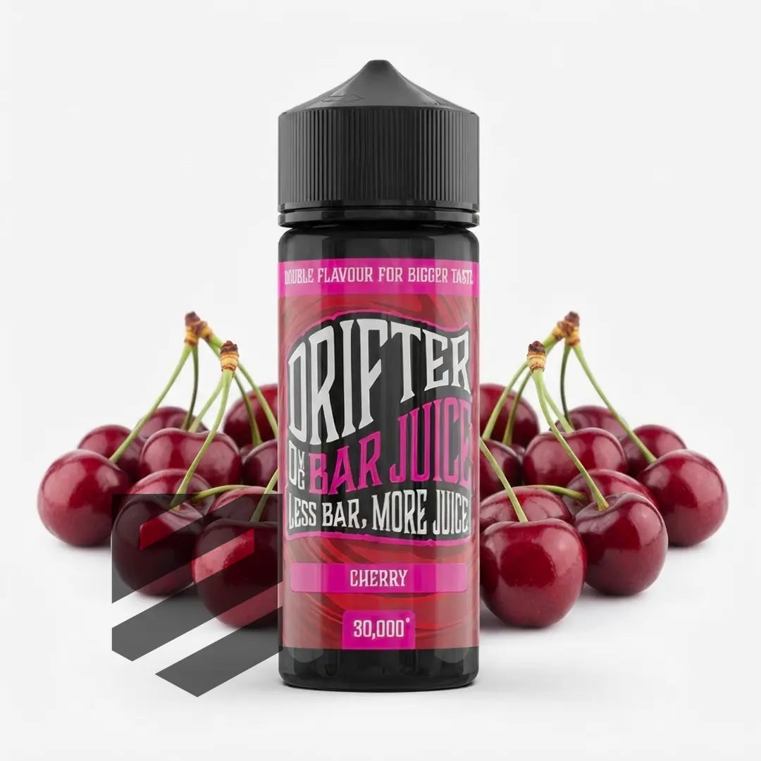 Drifter Bar Juice - Cherry 0mg 100ml Shortfill