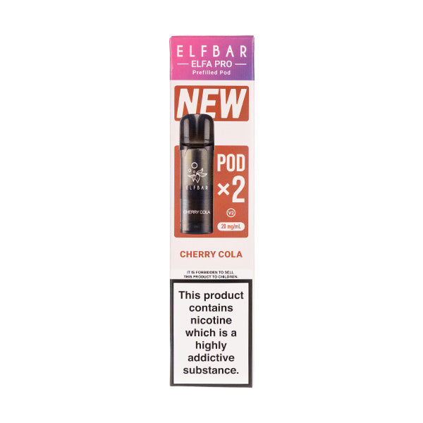 Elfbar ELFA PRO V2 Pods Cherry Cola 20mg 2er-Pack