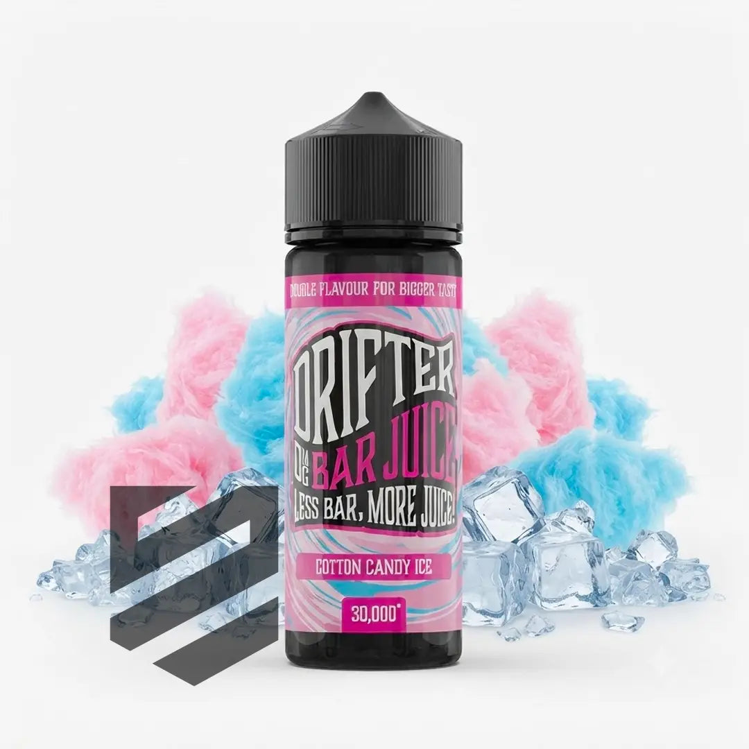 Drifter Bar Juice - Cotton Candy Ice 0mg 100ml Shortfill