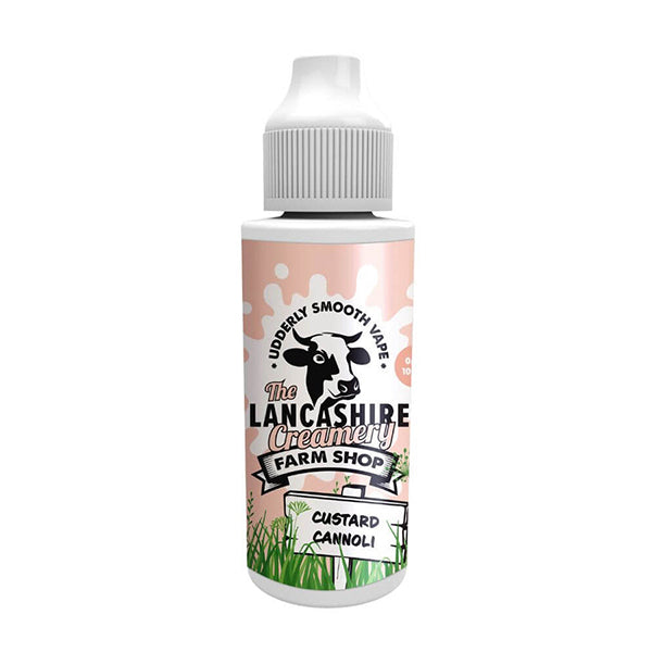 The Lancashire Creamery - Custard Canoli 0mg 100ml