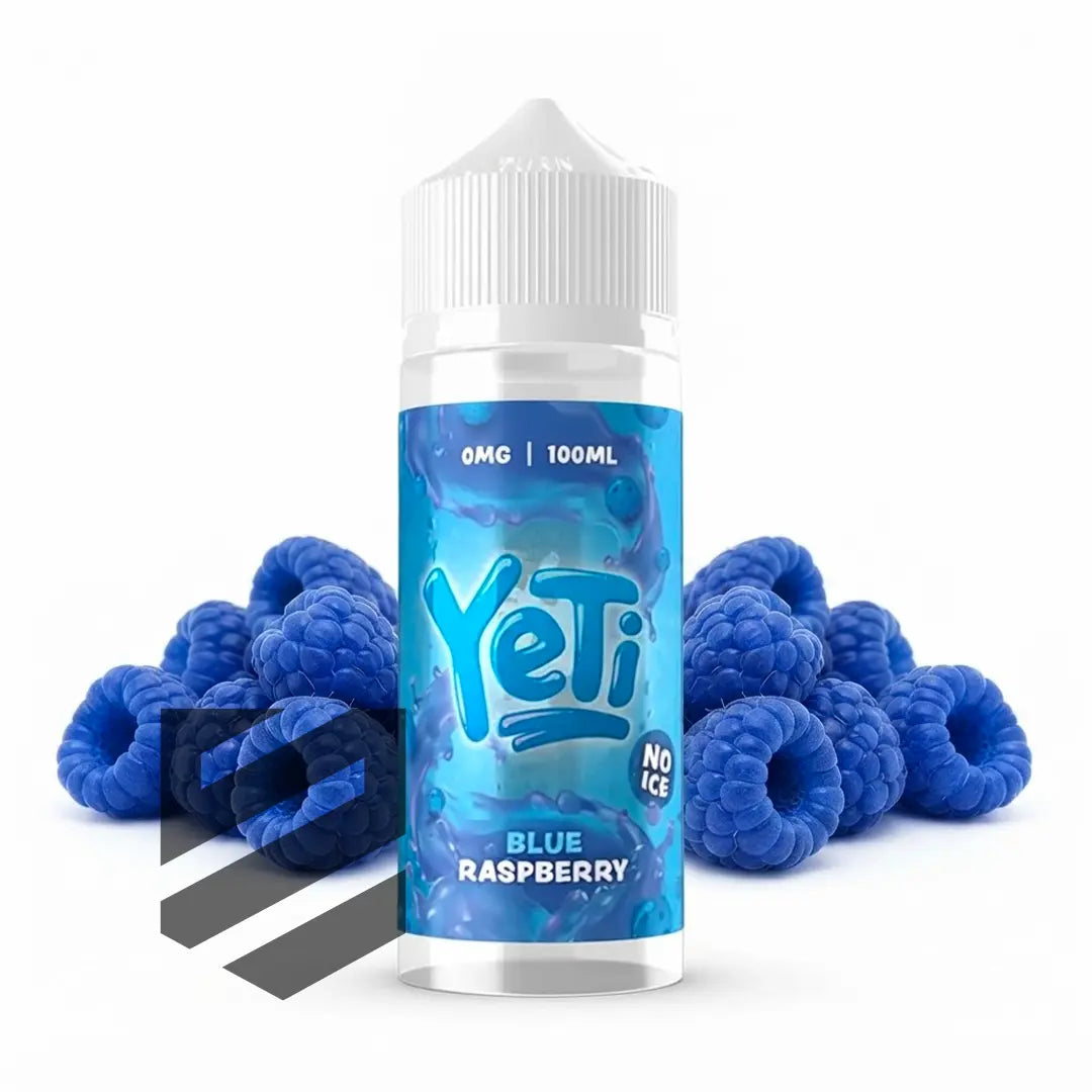 Yeti - E-Liquid Shortfill - Defrosted - Blue Raspberry No Ice 100ml 0mg