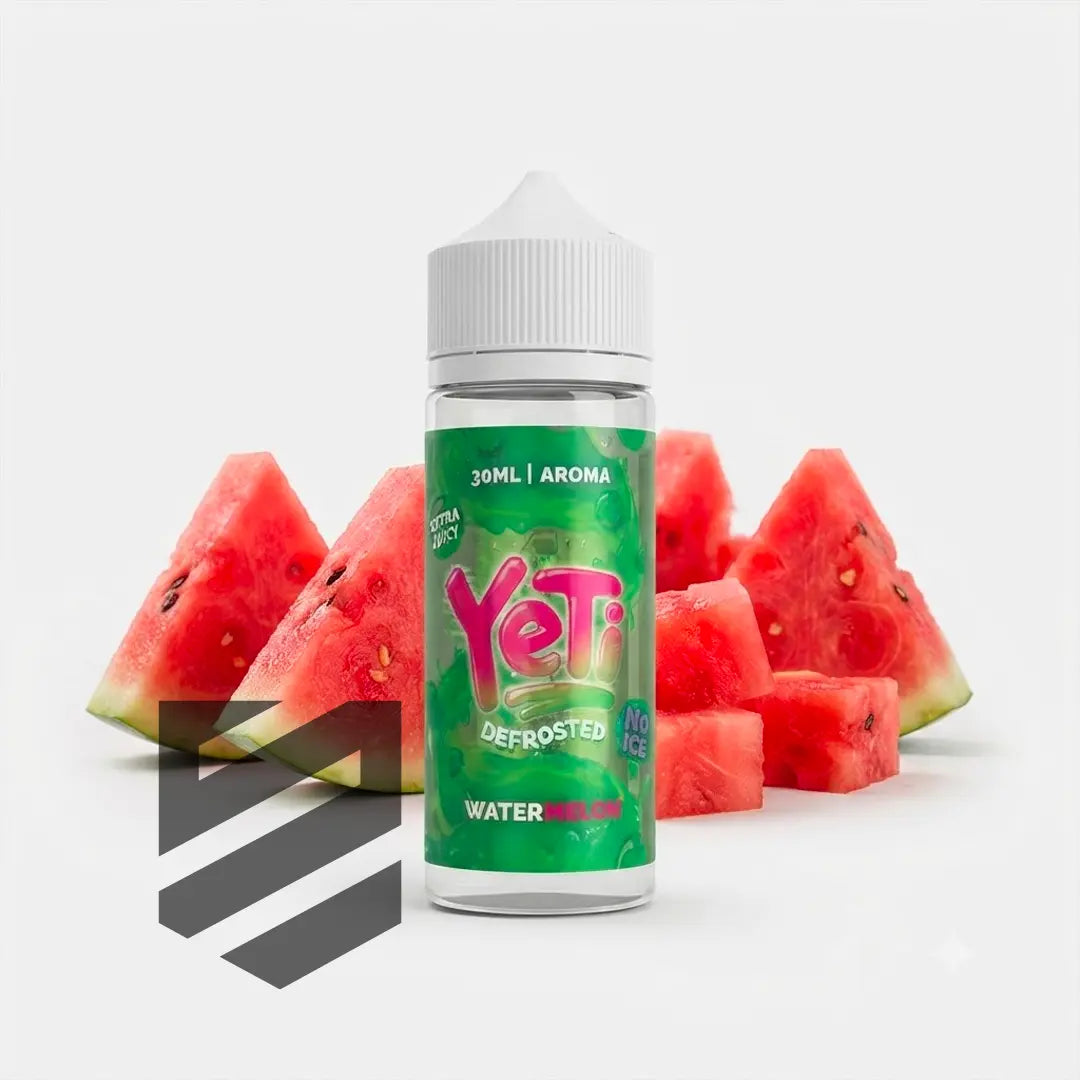 Yeti - E-Liquid Shortfill - Defrosted - Watermelon No Ice 100ml 0mg