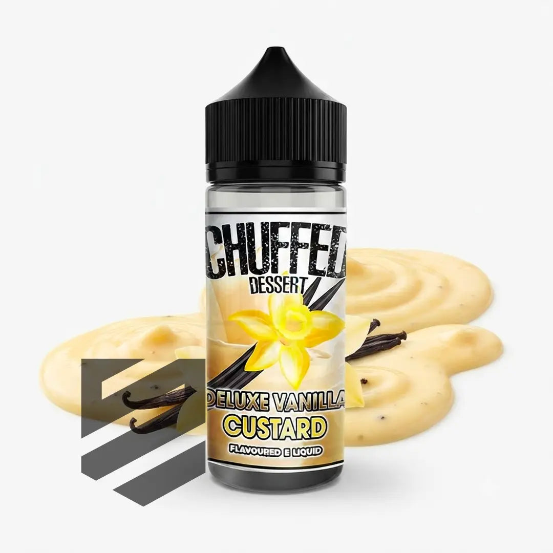 Chuffed - Dessert - Shortfill E-Liquid - Deluxe Vanilla Custard 0mg 100ml