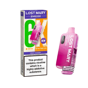 LOST MARY BM6000 Fizzy Cherry - Vape Kit