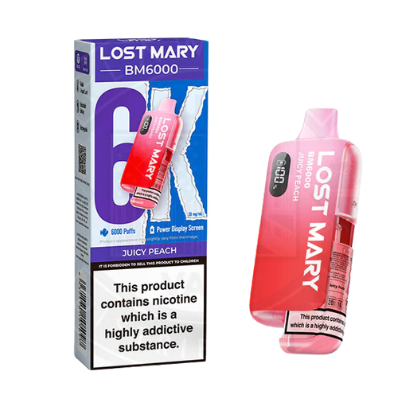 LOST MARY BM6000 Juicy Peach- Vape Kit