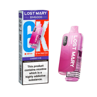 LOST MARY BM6000 Cherry Ice- Vape Kit