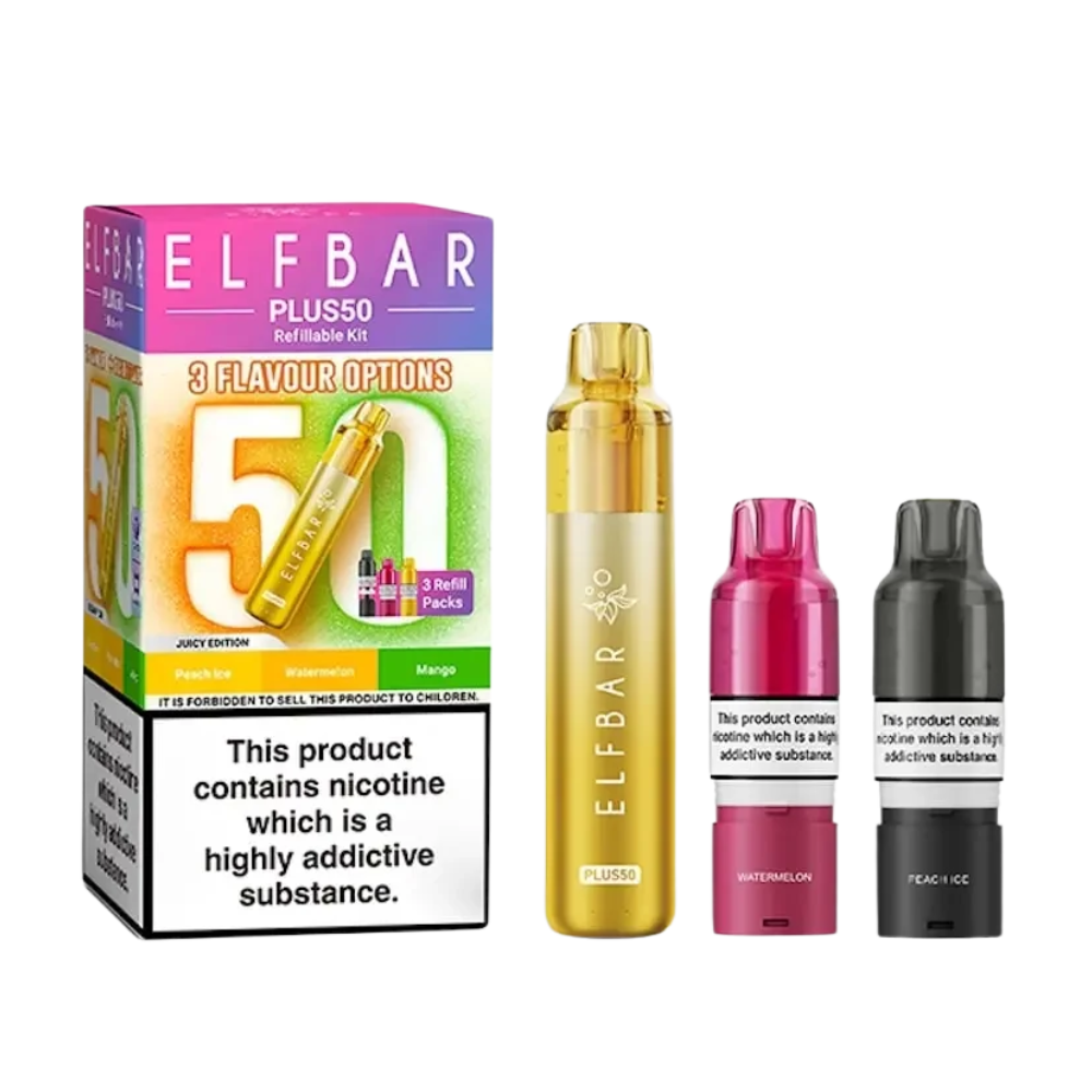 Elf Bar - Plus 50 - Starterset - Juicy Edition