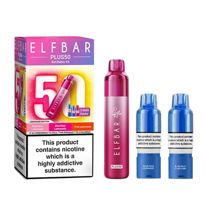 Elf Bar - Plus 50 - Starterset - Lemonade Edition