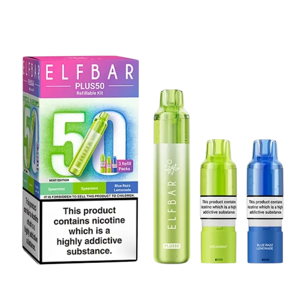 Elf Bar - Plus 50 - Starterset - Mint Edition
