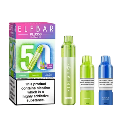 Elf Bar - Plus 50 - Starterset - Mint Edition