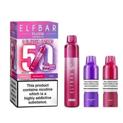 Elf Bar - Plus 50 - Starterset - Red Edition