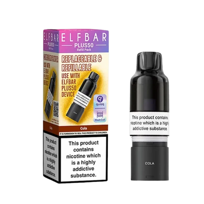 Elf Bar - Plus 50 - Pod & Refill - Cola