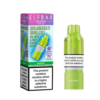 Elf Bar - Plus 50 - Pod & Refill - Spearmint