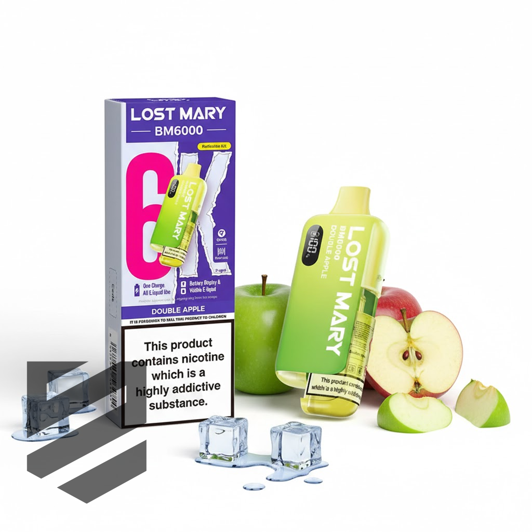 Lost Mary BM6000 Prefilled Pod Kit – Double Apple