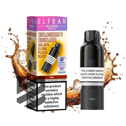 Elf Bar - Plus 50 - Pod & Refill - Cola