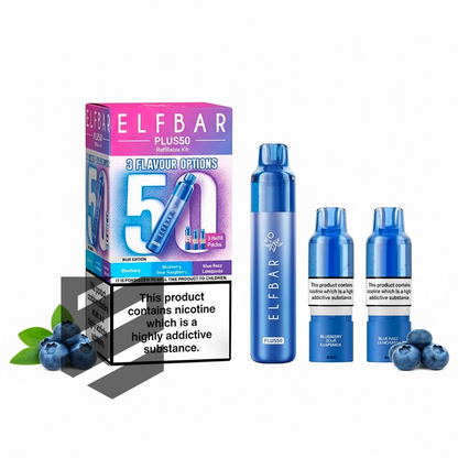 Elf Bar - Plus 50 - Starterset - Blue Edition