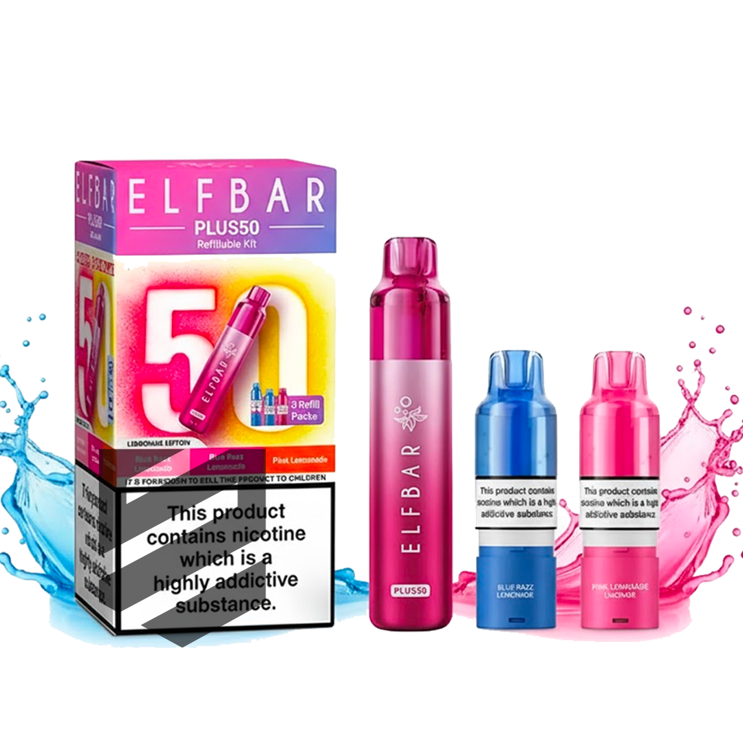 Elf Bar - Plus 50 - Starterset - Lemonade Edition