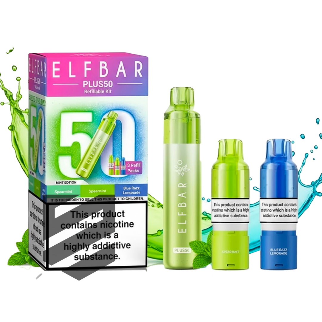 Elf Bar - Plus 50 - Starterset - Mint Edition