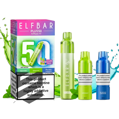 Elf Bar - Plus 50 - Starterset - Mint Edition