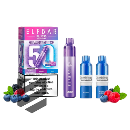 Elf Bar - Plus 50 - Starterset - Purple Edition
