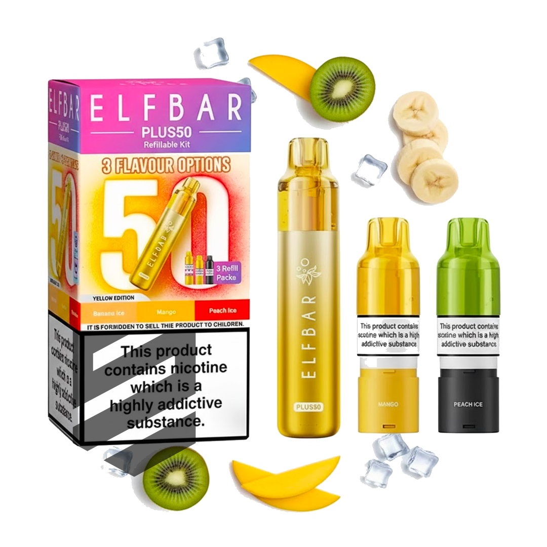 Elf Bar - Plus 50 - Starterset - Tropical Edition