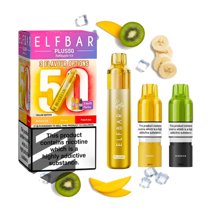 Elf Bar - Plus 50 - Starterset - Tropical Edition