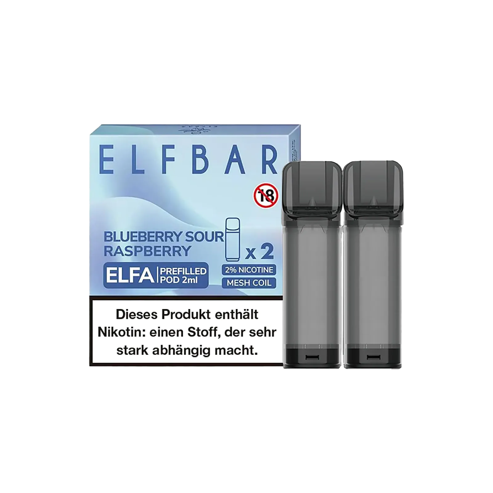 ELFA Pods Blueberry Sour Raspberry