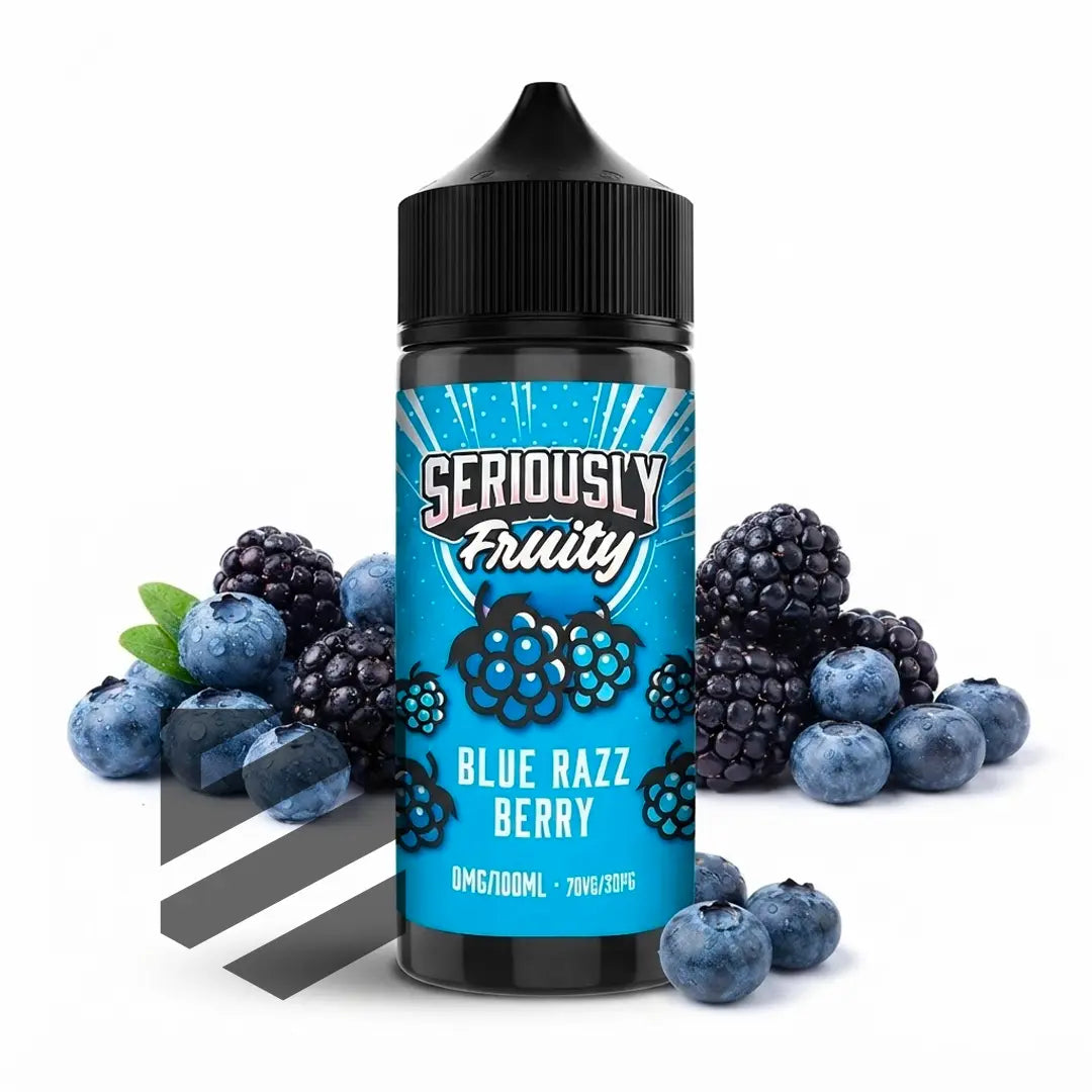 Seriously - Fruity - Shortfill - Blue Razz Berry 100ml 0mg