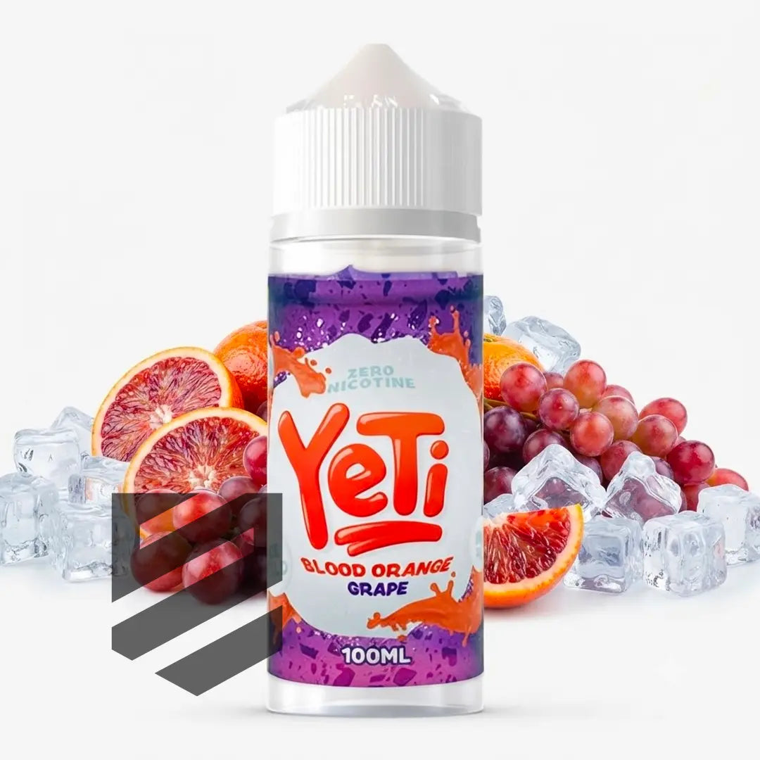 Yeti Ice Cold Blood Orange Grape – 0 mg – 100 ml Shortfill E-Liquid