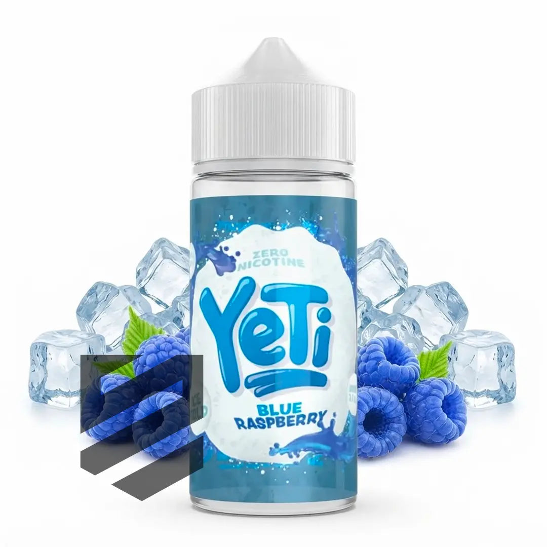 Yeti - E-Liquid - Shortfill - Ice Cold Blue Raspberry - 0mg 100ml