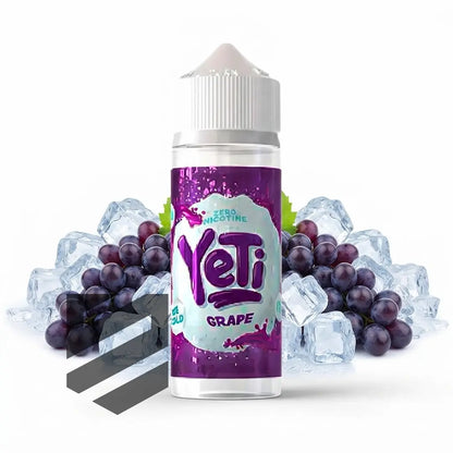 Yeti - E-Liquid Shortfill - Ice Cold Grape 0mg 100ml