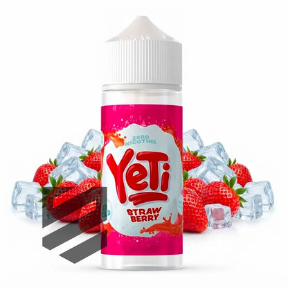 Yeti - E-Liquid Shortfill - Ice Cold Strawberry 0mg 100ml