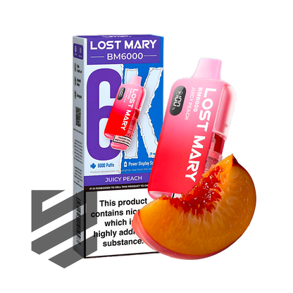 LOST MARY BM6000 | Juicy Peach | Vape Kit Snustrend - Snus, Vapes & Schnupf LOST MARY BM6000 | Juicy Peach | Vape Kit Snustrend - Snus, Vapes & Schnupf