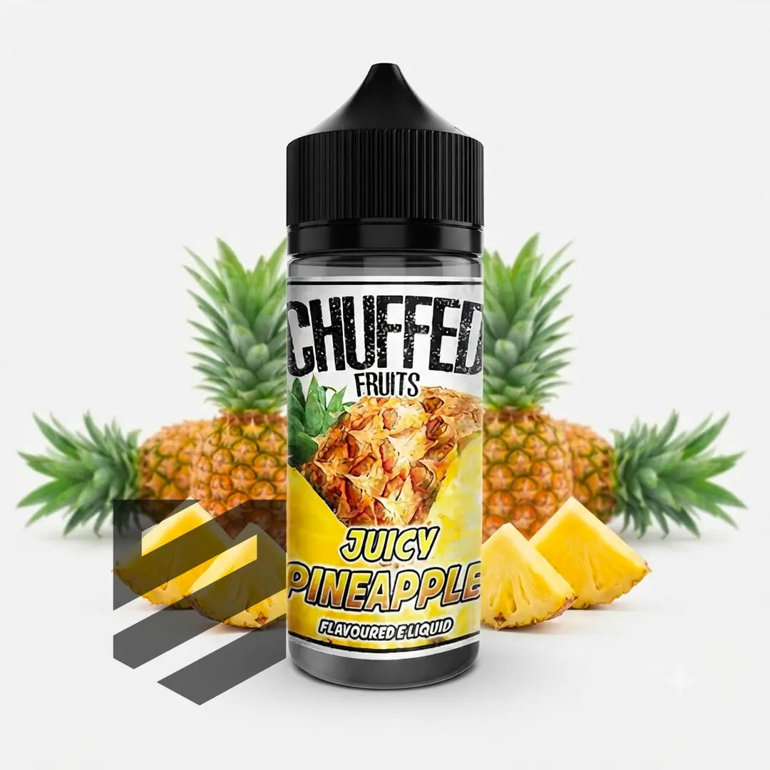 Chuffed - Fruits - Shortfill E-Liquid - Juicy Pineapple 0mg 100ml