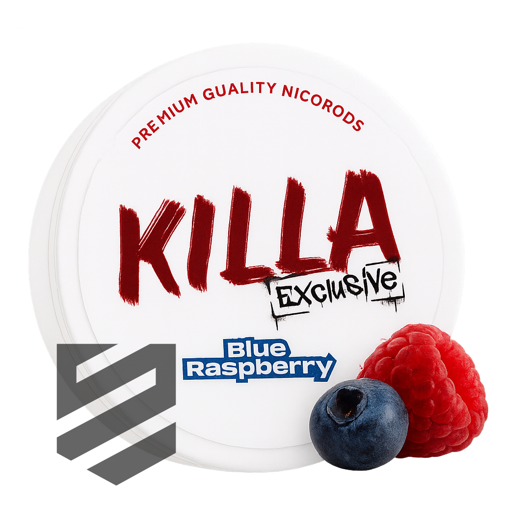 Killa - Exclusive Blue Rasperry (White Can)