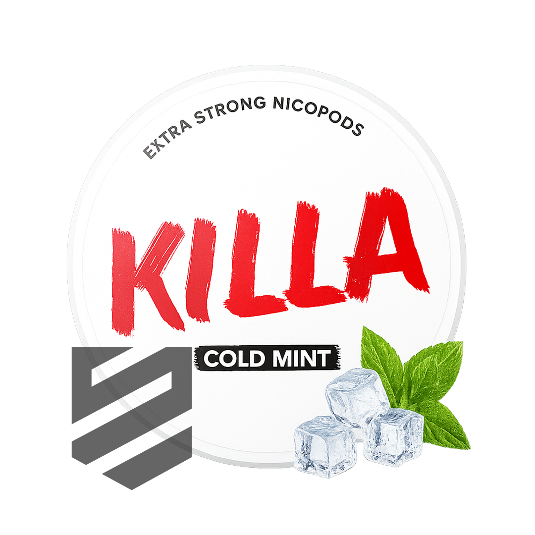 Killa - Exclusive Cold Mint Extra Strong (White Can)