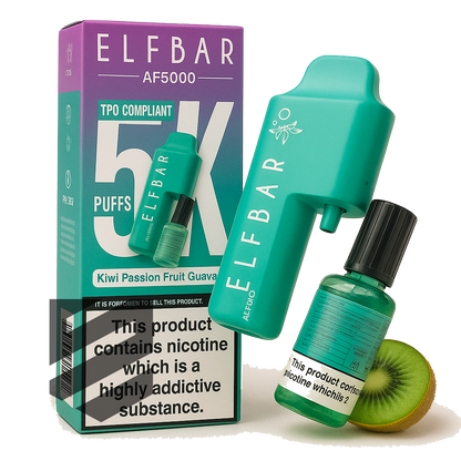 Vape ELF BAR AF5000 Kiwi Passion Fruit Guava acquistare in Svizzera | Tendenza dello snus Snustrend - Snus, Vapes & Schnupf Vape ELF BAR AF5000 Kiwi Passion Fruit Guava acquistare in Svizzera | Tendenza dello snus Snustrend - Snus, Vapes & Schnupf