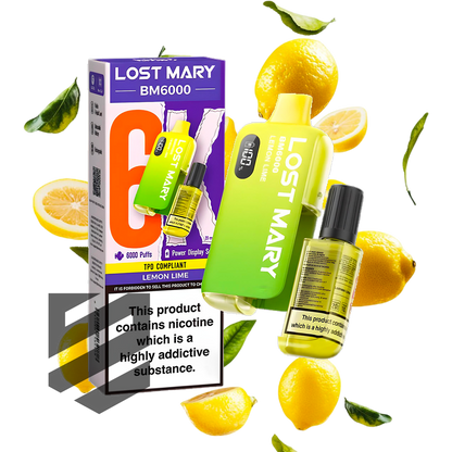 Lost Mary - BM6000 -  Lemon Lime - Vape Kit