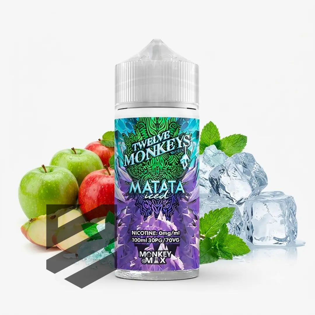 Twelve Monkeys - Shortfill -Matata ICED 0mg 100ml