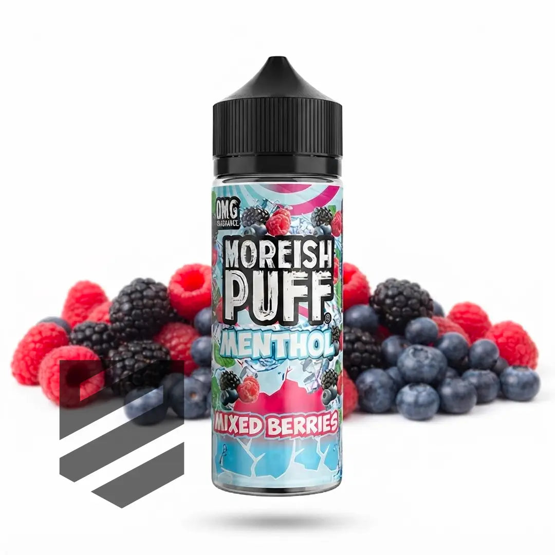 Moreish Puff - Menthol - 0mg Shortfill - Mixed Berries