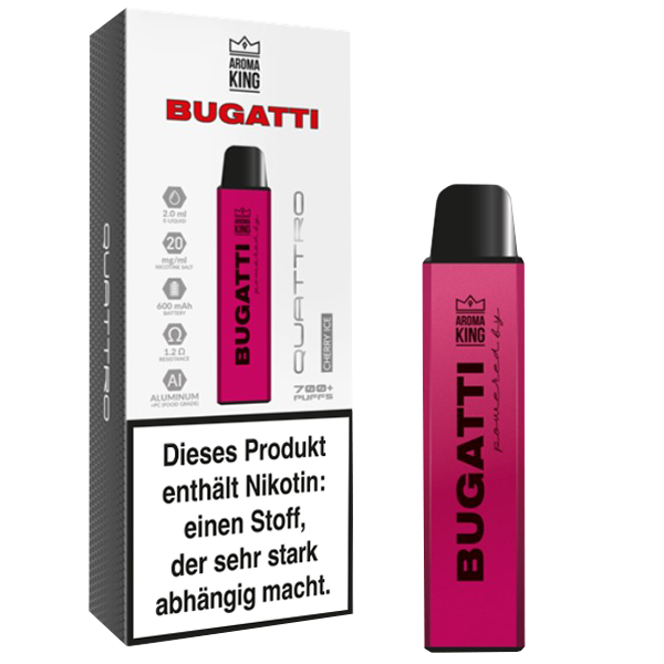 Aroma King Bugatti Quattro Cherry Ice