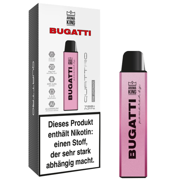 Aroma King Bugatti Quattro Pink Lemonade