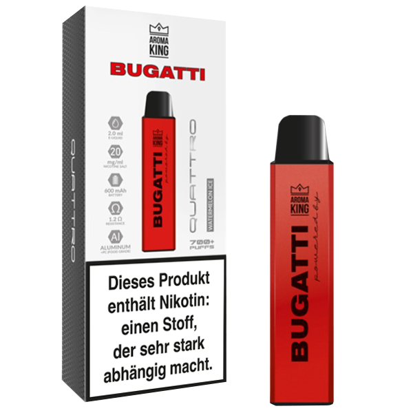 Aroma King Bugatti Quattro Watermelon Ice