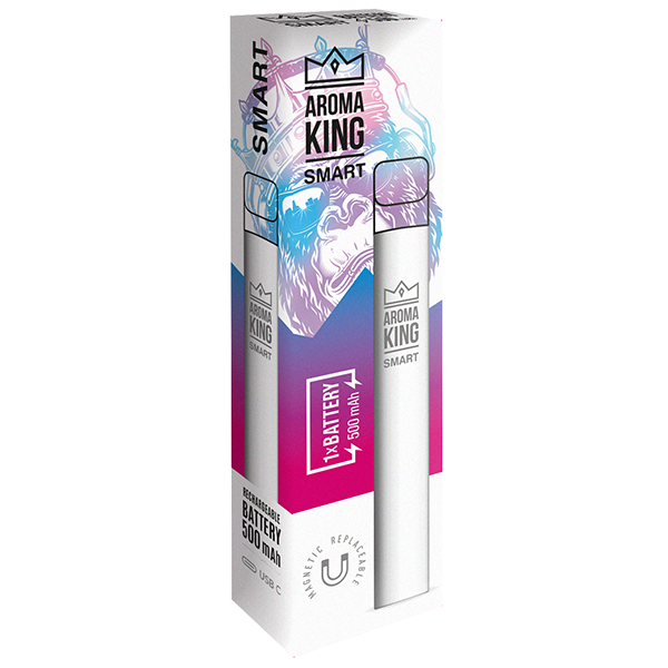 Aroma King SMART Rechargeable Battery White