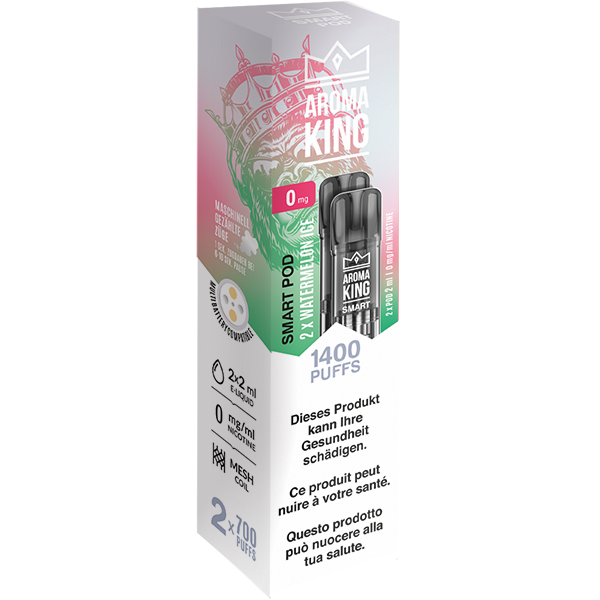 Aroma King SMART 2 Pods Watermelon Ice 0mg