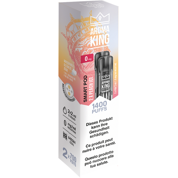 Aroma King SMART 2 Pods Peach Ice 0mg