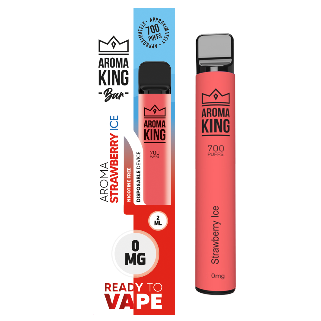 Aroma King E-Shisha Strawberry Ice 0mg