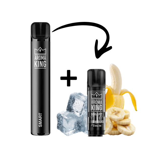 Aroma King SMART BAR 700 Banana Ice 20mg