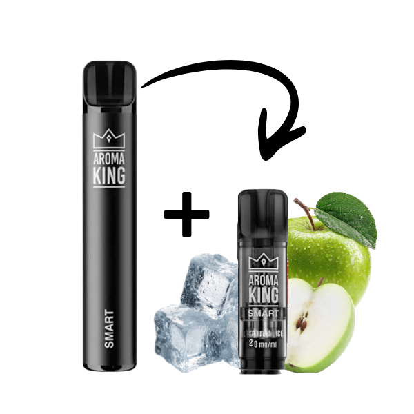 Aroma King SMART BAR 700 Green Apple 20mg