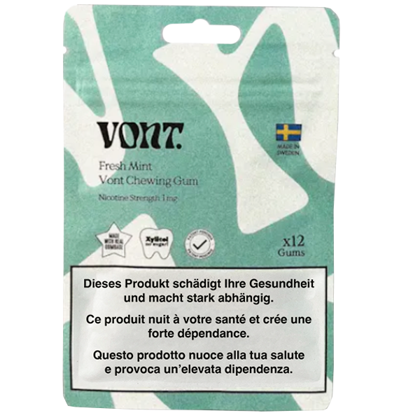 Vont Chewing Gum Fresh Mint